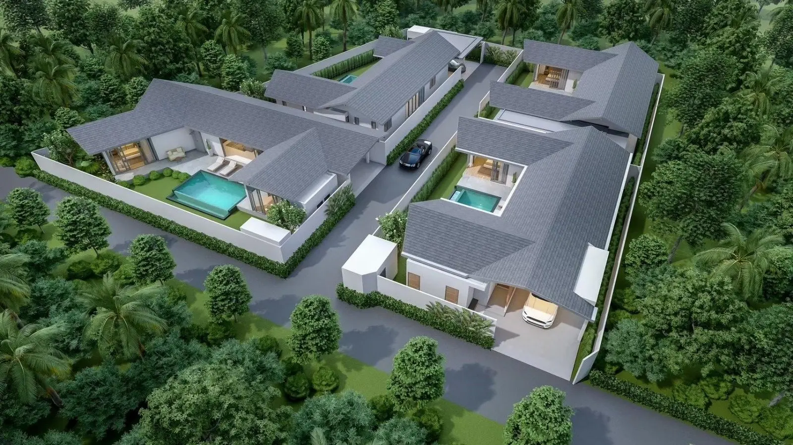 Dernière Disponible ! Villa de plain-pied de 3 chambres à Bophut, Koh Samui (SURPLAN)