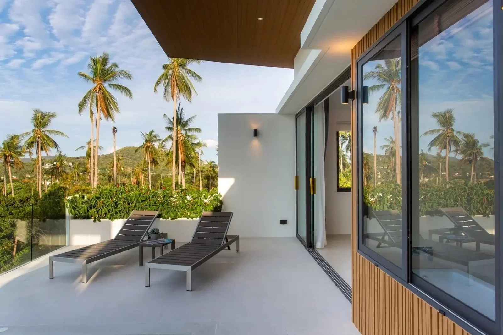 Villa à Bophut, Koh Samui avec vue sur mer sur 2,5 étages - 3 chambres Plan hors