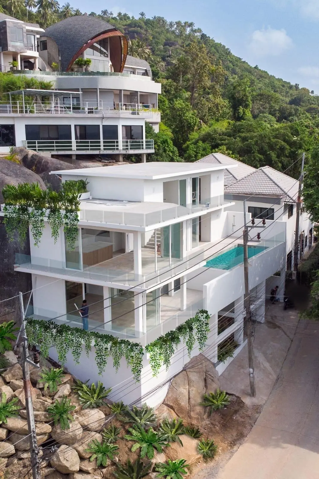 4BR Villa Seaview - 300m to Lamai beach.