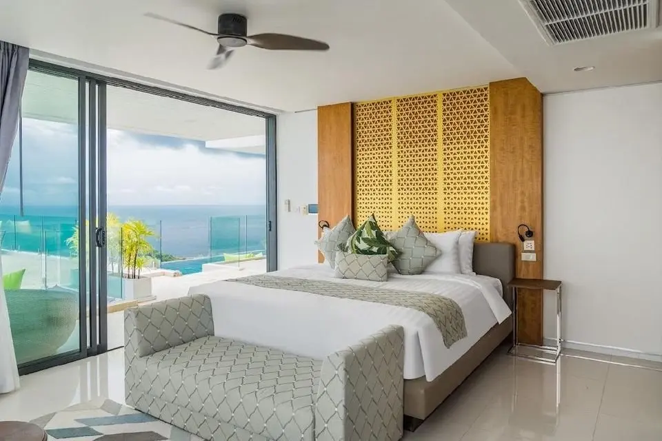 Villa luxueuse de 4 chambres avec vue sur la mer à Lamai, Koh Samui LOCATION