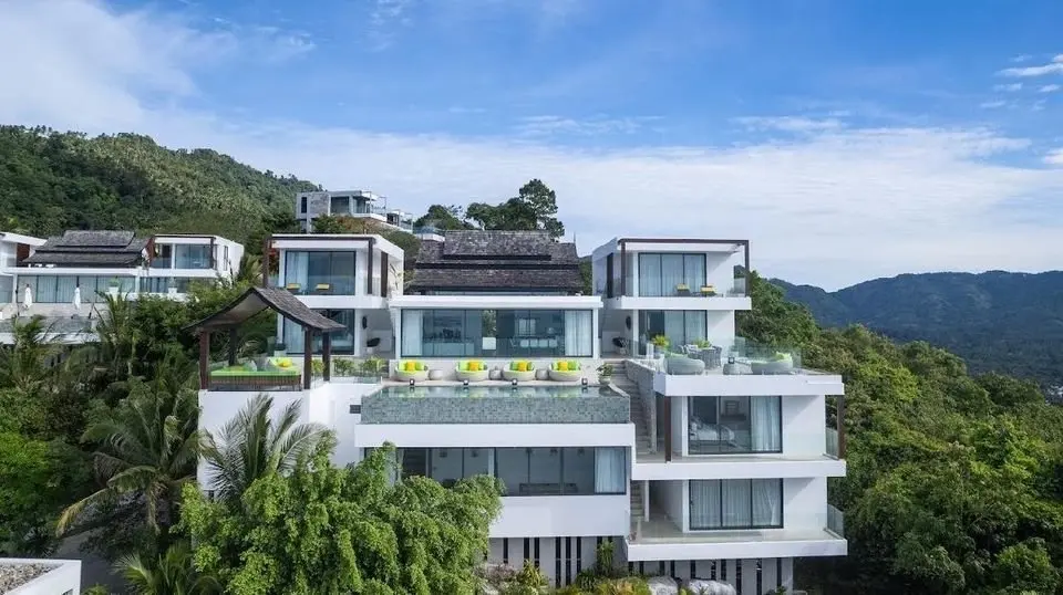 Villa luxueuse de 4 chambres avec vue sur la mer à Lamai, Koh Samui LOCATION