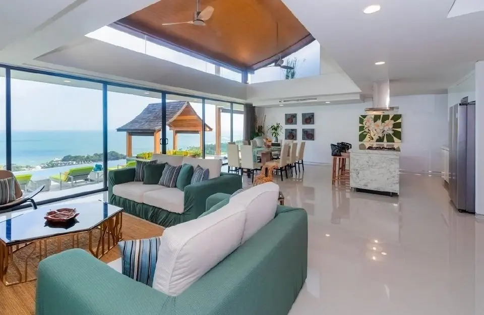 Luxury 5-Bedroom Seaview Villa Retreat in Lamai, Koh Samui "RENT"