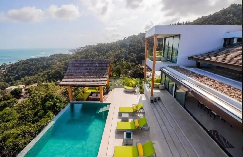 Luxury 5-Bedroom Seaview Villa Retreat in Lamai, Koh Samui "RENT"