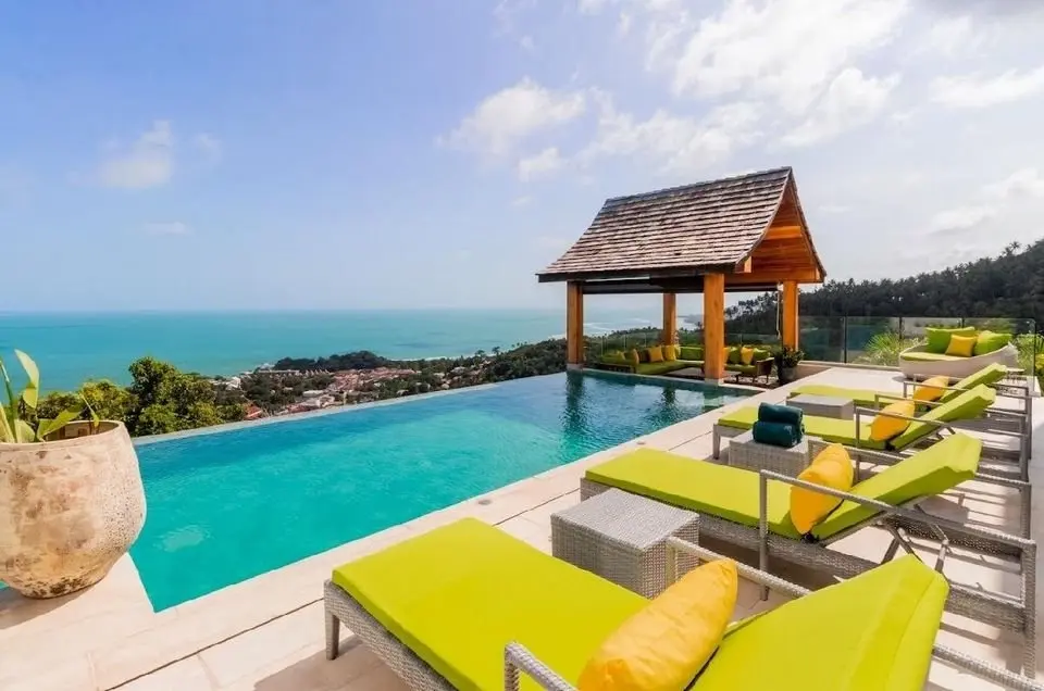 Luxury 5-Bedroom Seaview Villa Retreat in Lamai, Koh Samui "RENT"