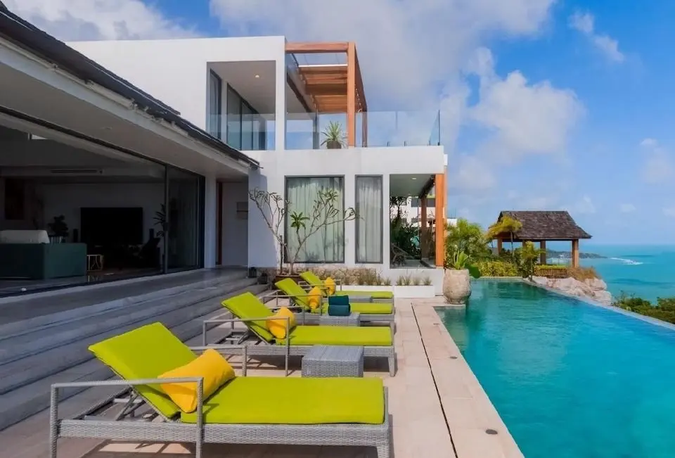 Luxury 5-Bedroom Seaview Villa Retreat in Lamai, Koh Samui "RENT"