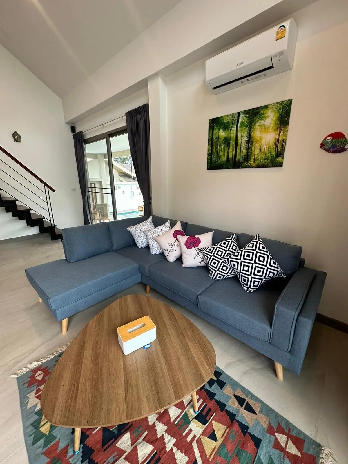 "3-Bedroom Tropical Haven: Luxurious Brand-New Villa for Rent in Chaweng, Koh Samui "RENT"