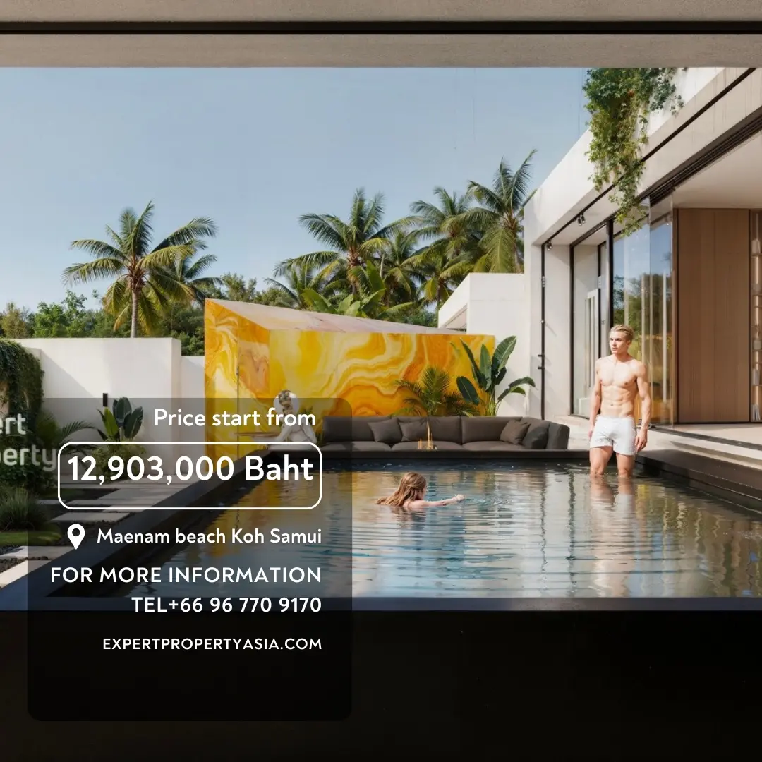 "Investissez dans le Luxe : Villas sur Plan à Plailaem, Koh Samui"