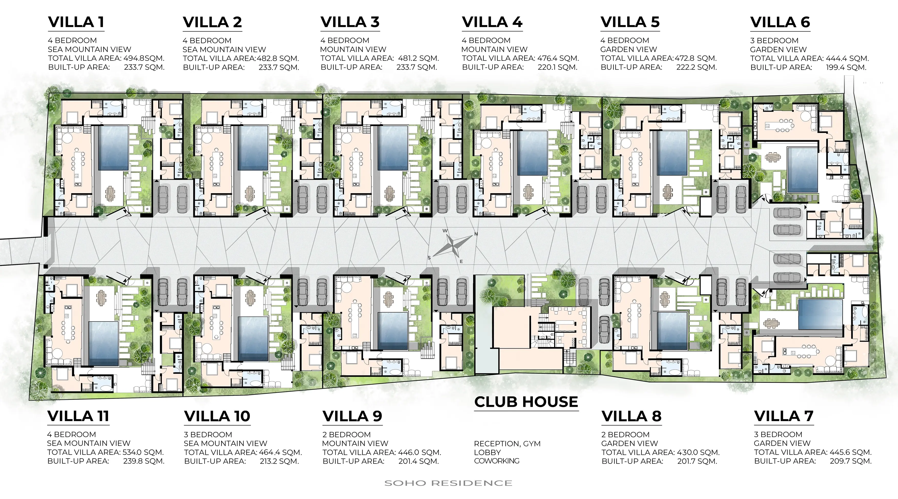 "Investissez dans le Luxe : Villas sur Plan à Plailaem, Koh Samui"