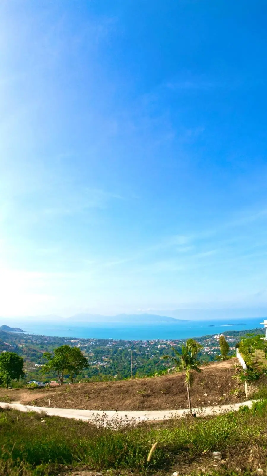 Découvrez la tranquillité de Seaview : terrain prime de 800 m² à Bo Phut, Koh Samui