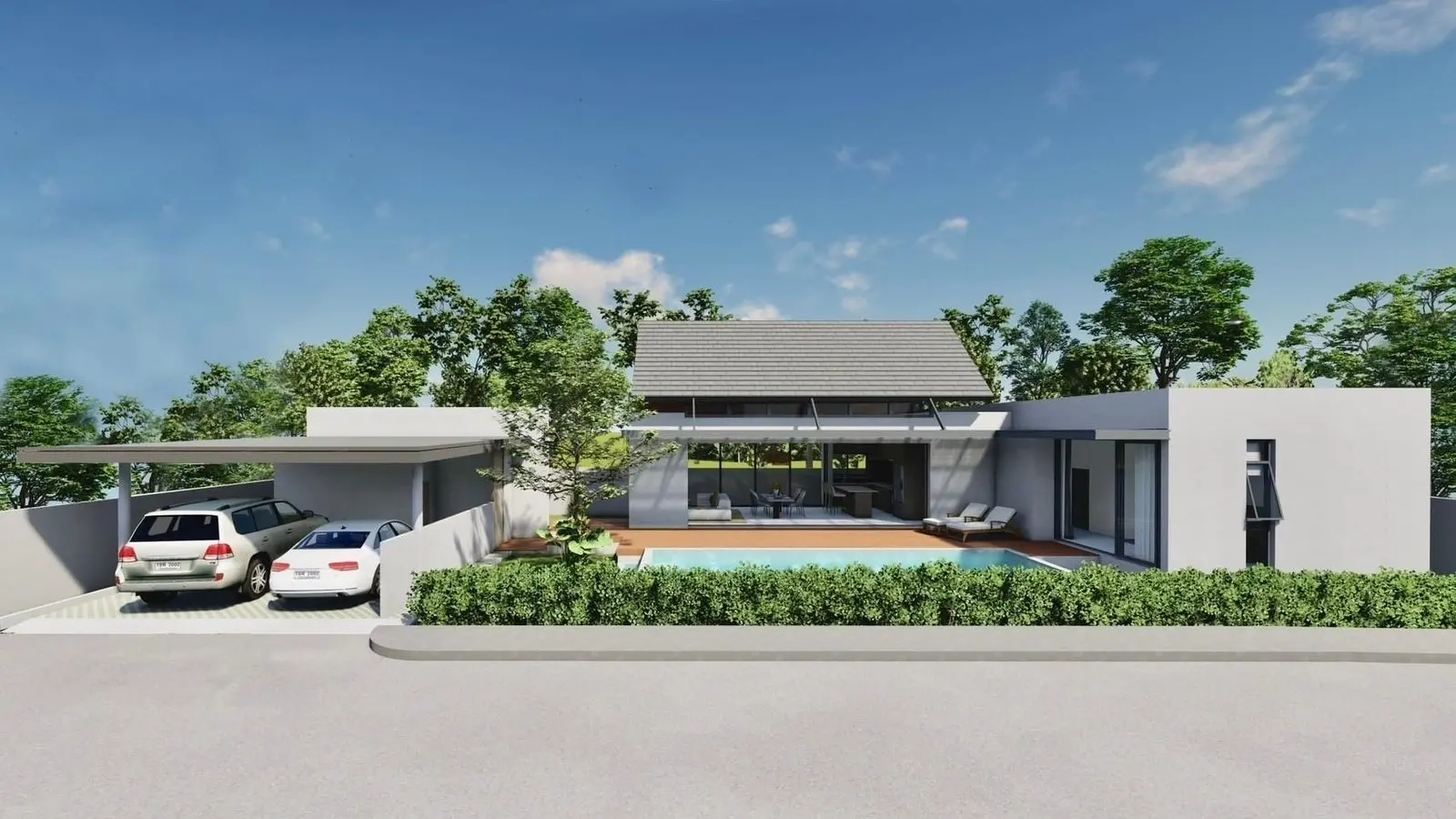 "300m walking distance to beach! 3-Bed Pool Villas in Bantai Koh Samui- Off-Plan Leasehold"