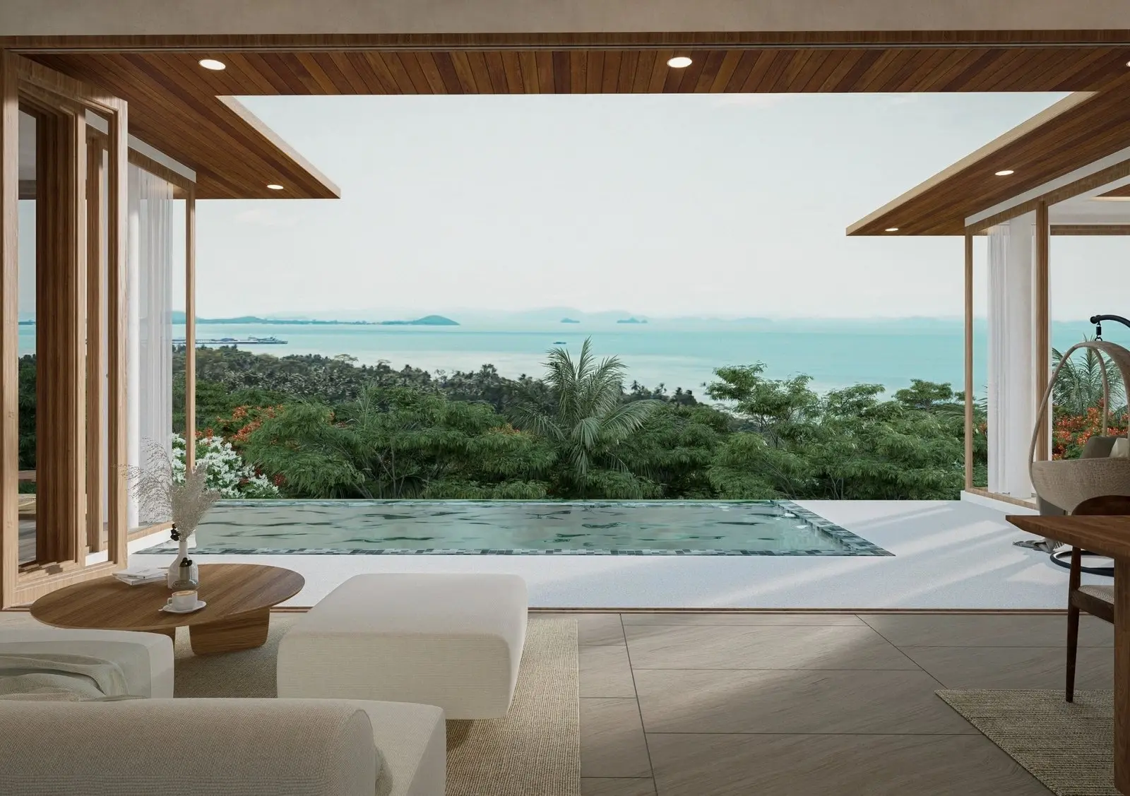 2-Bedrooms Sea View Villa Bang Makham Koh Samui" "Offplan"