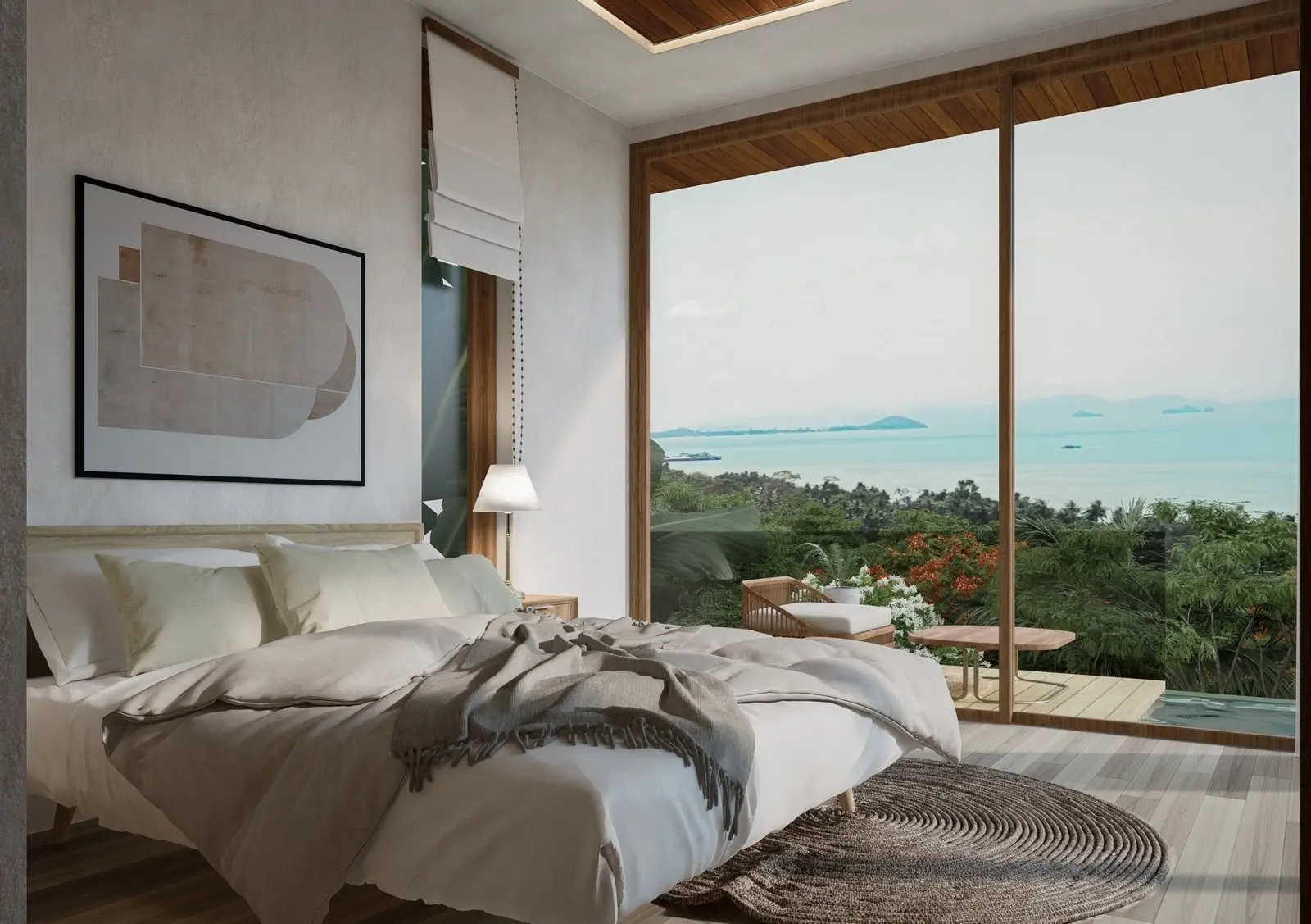 2-Bedrooms Sea View Villa Bang Makham Koh Samui" "Offplan"