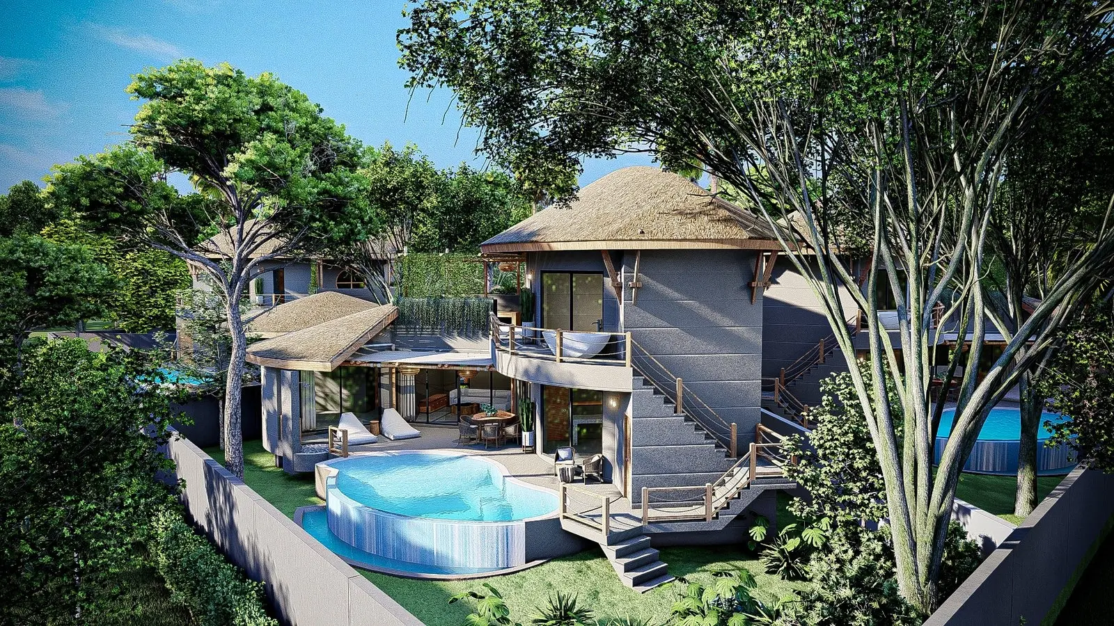 3 Bedrooms Villa off plan Near Beach at Maenam