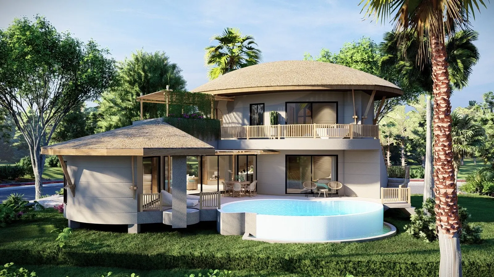 3 Bedrooms Villa off plan Near Beach at Maenam