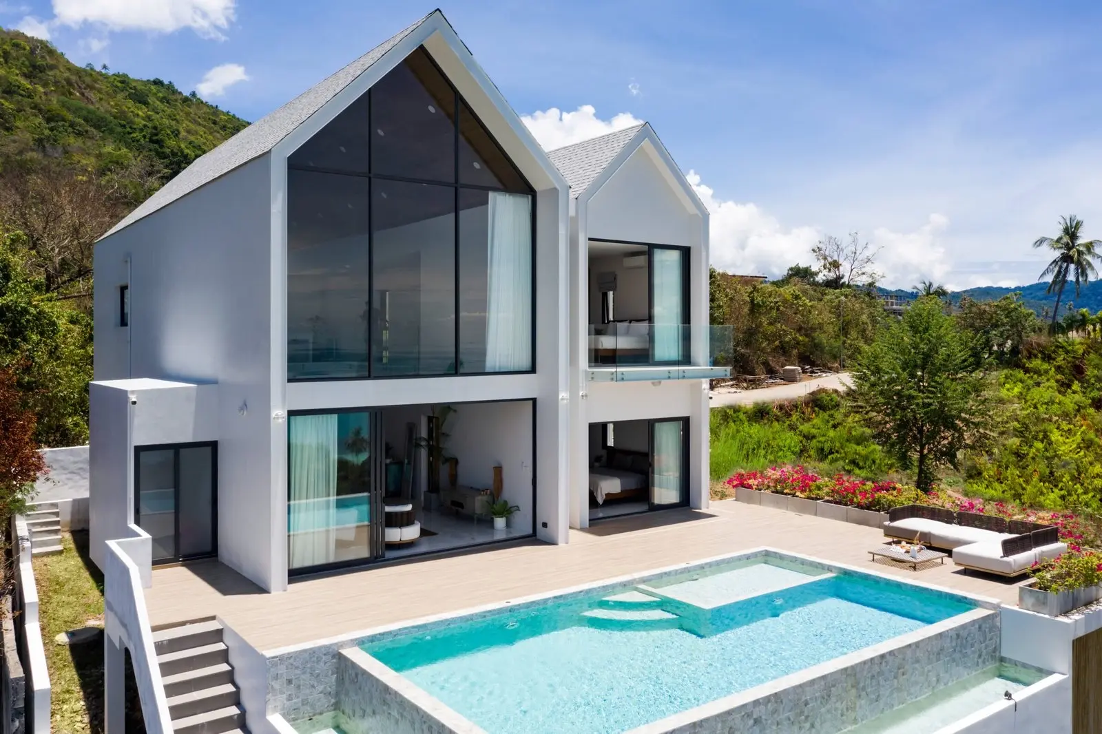 3 Chambres Luxe avec Vue sur le Couché de Soleil à Bang Makham