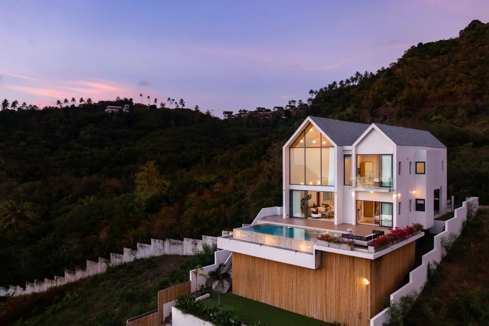 3 Chambres Luxe avec Vue sur le Couché de Soleil à Bang Makham