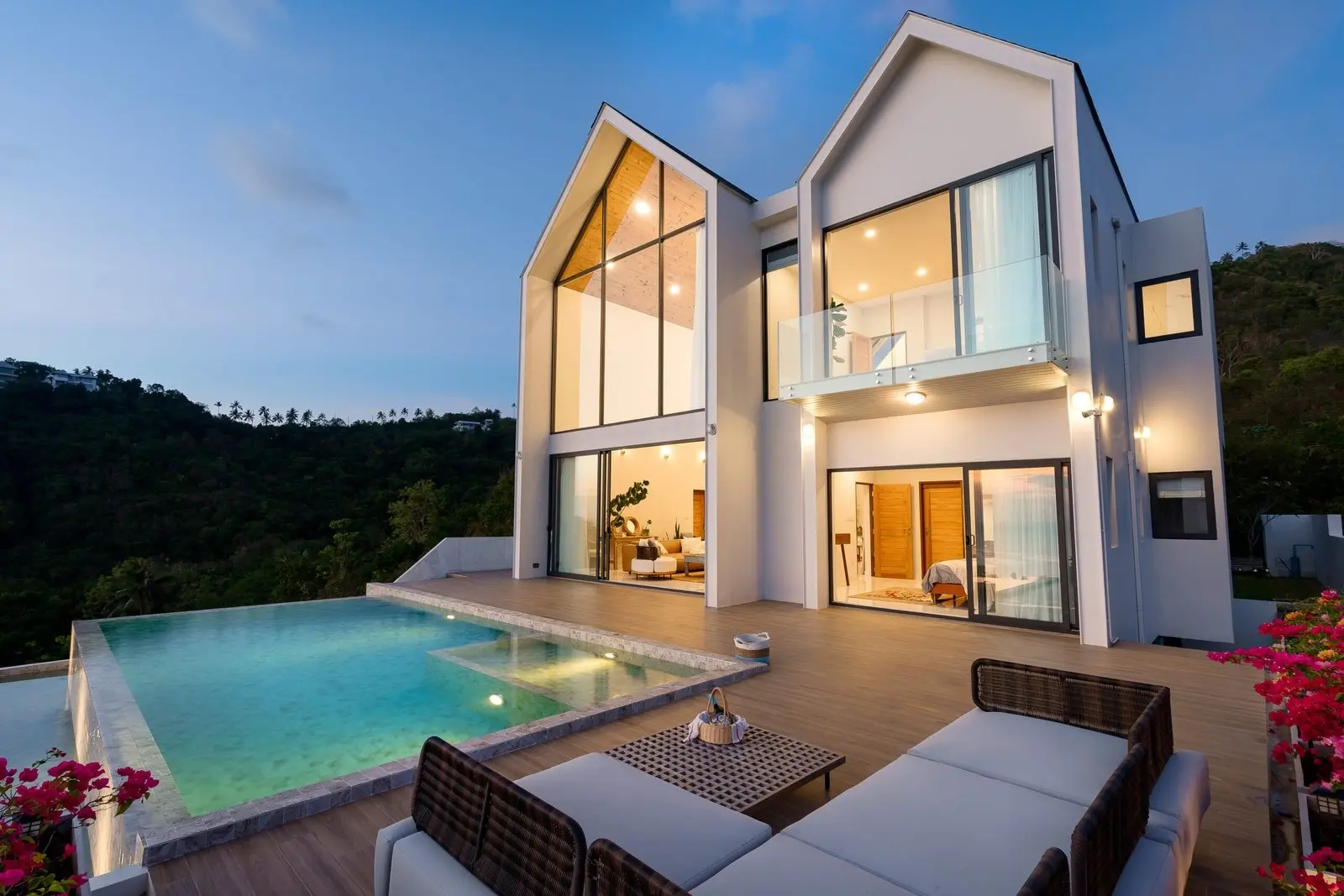 3 Chambres Luxe avec Vue sur le Couché de Soleil à Bang Makham