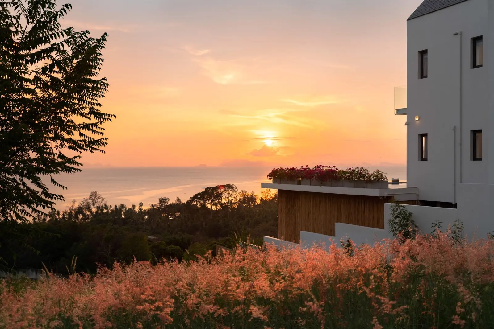 3 Chambres Luxe avec Vue sur le Couché de Soleil à Bang Makham