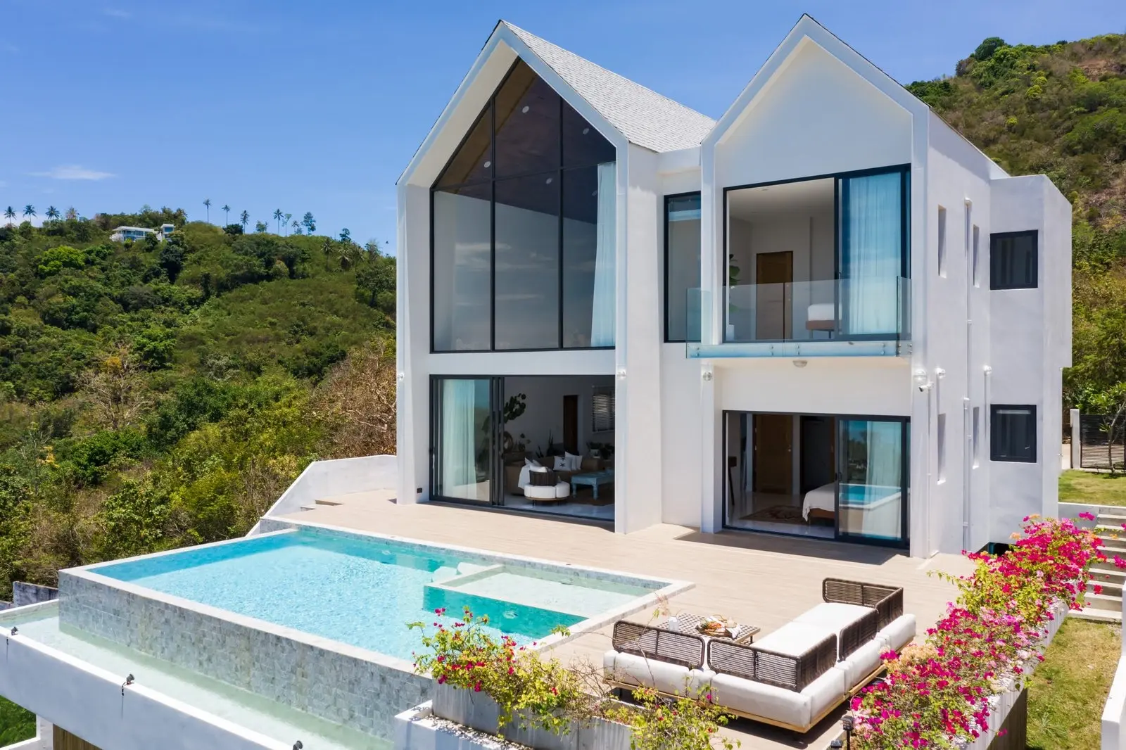 3 Chambres Luxe avec Vue sur le Couché de Soleil à Bang Makham