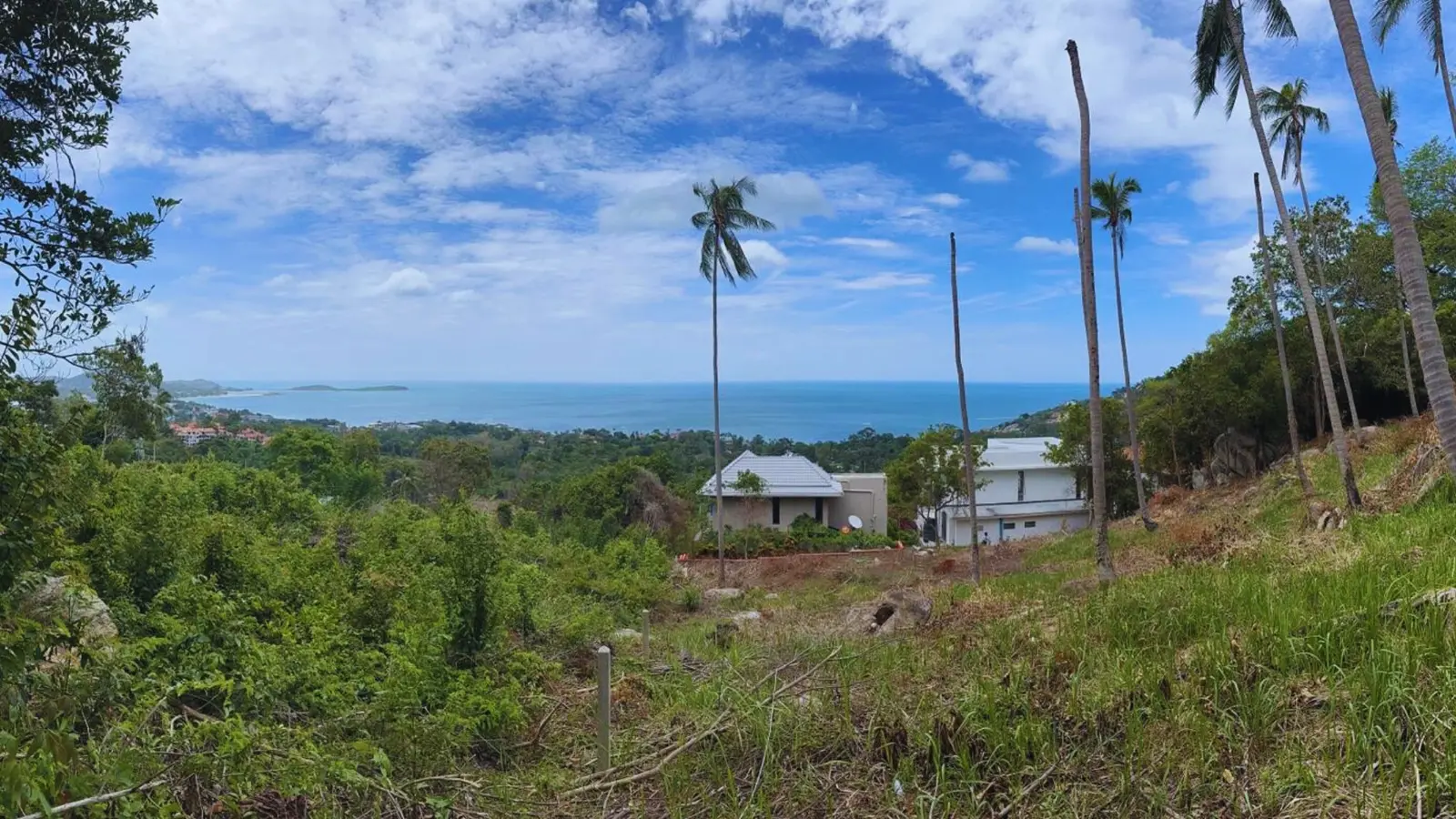 Amazing 4 Rai Sea View Land for Sale [Chaweng Noi]