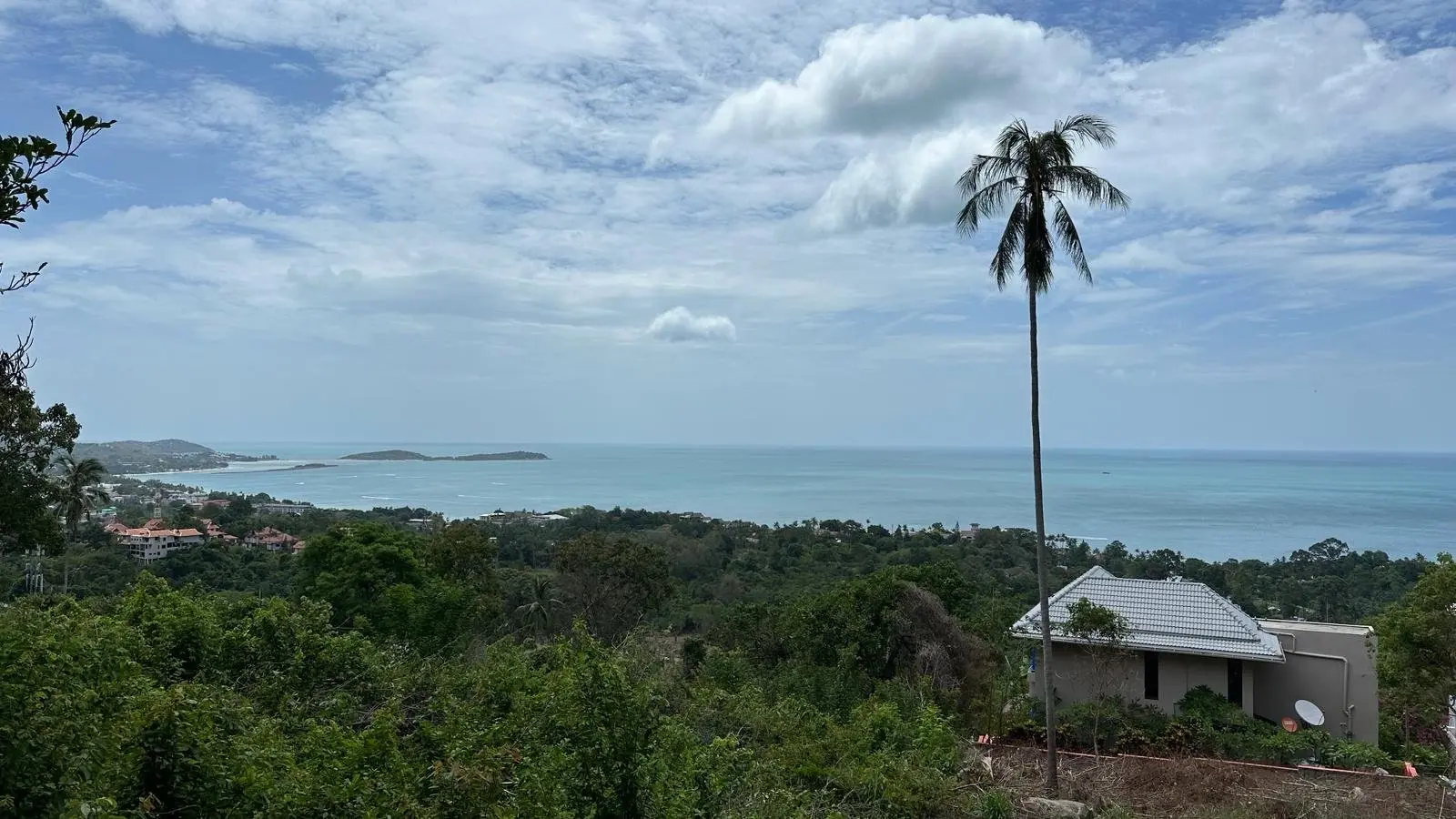 Amazing 4 Rai Sea View Land for Sale [Chaweng Noi]