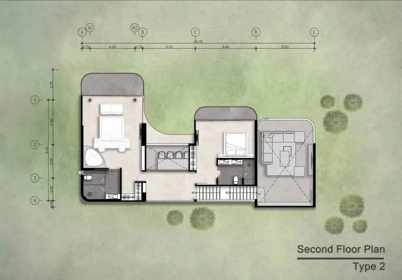 Appartement de 3 Chambres à Serenity Heights avec Vue Panoramique sur l'Océan