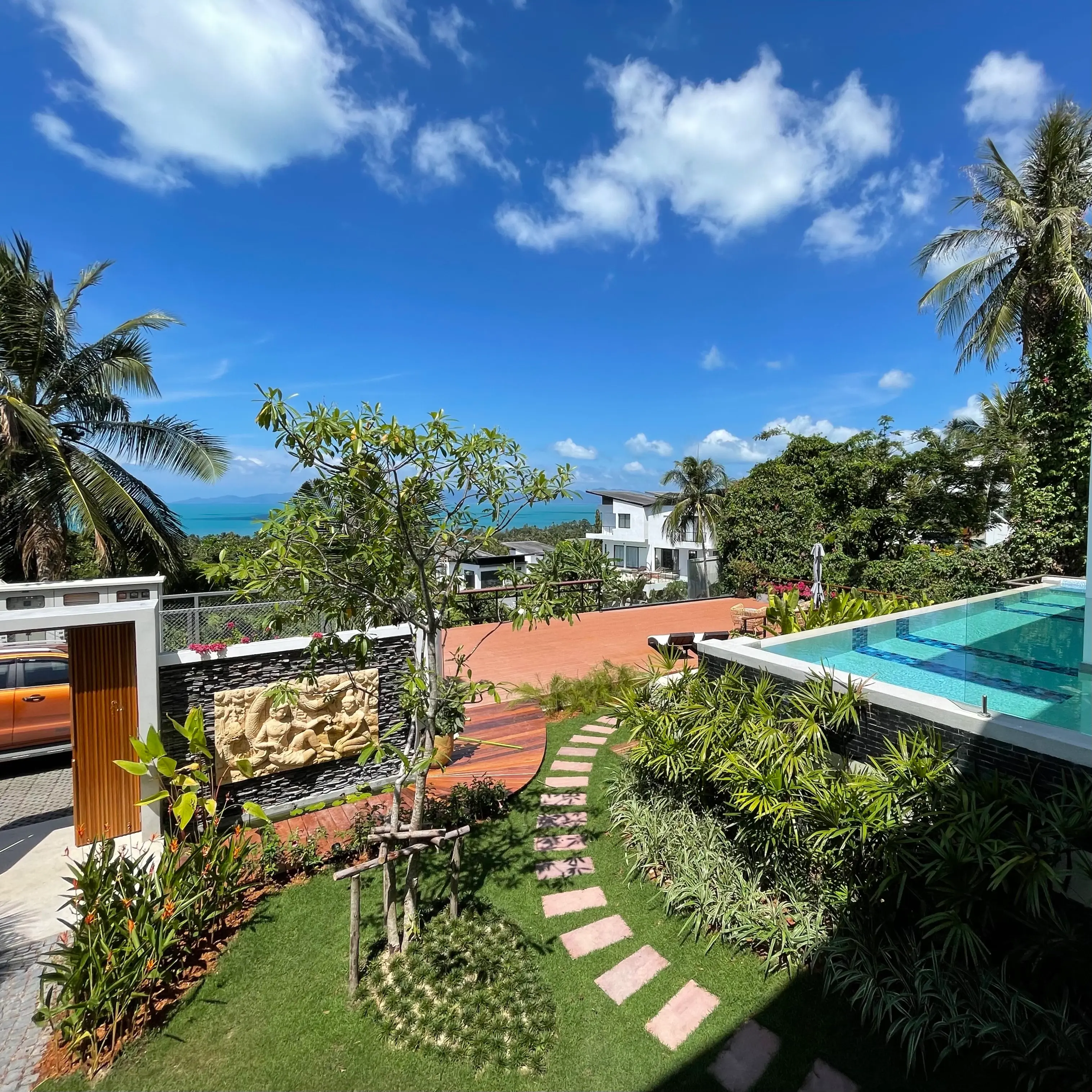 Villa de luxe avec piscine de 4 chambres et vue sur l'océan à 180 degrés