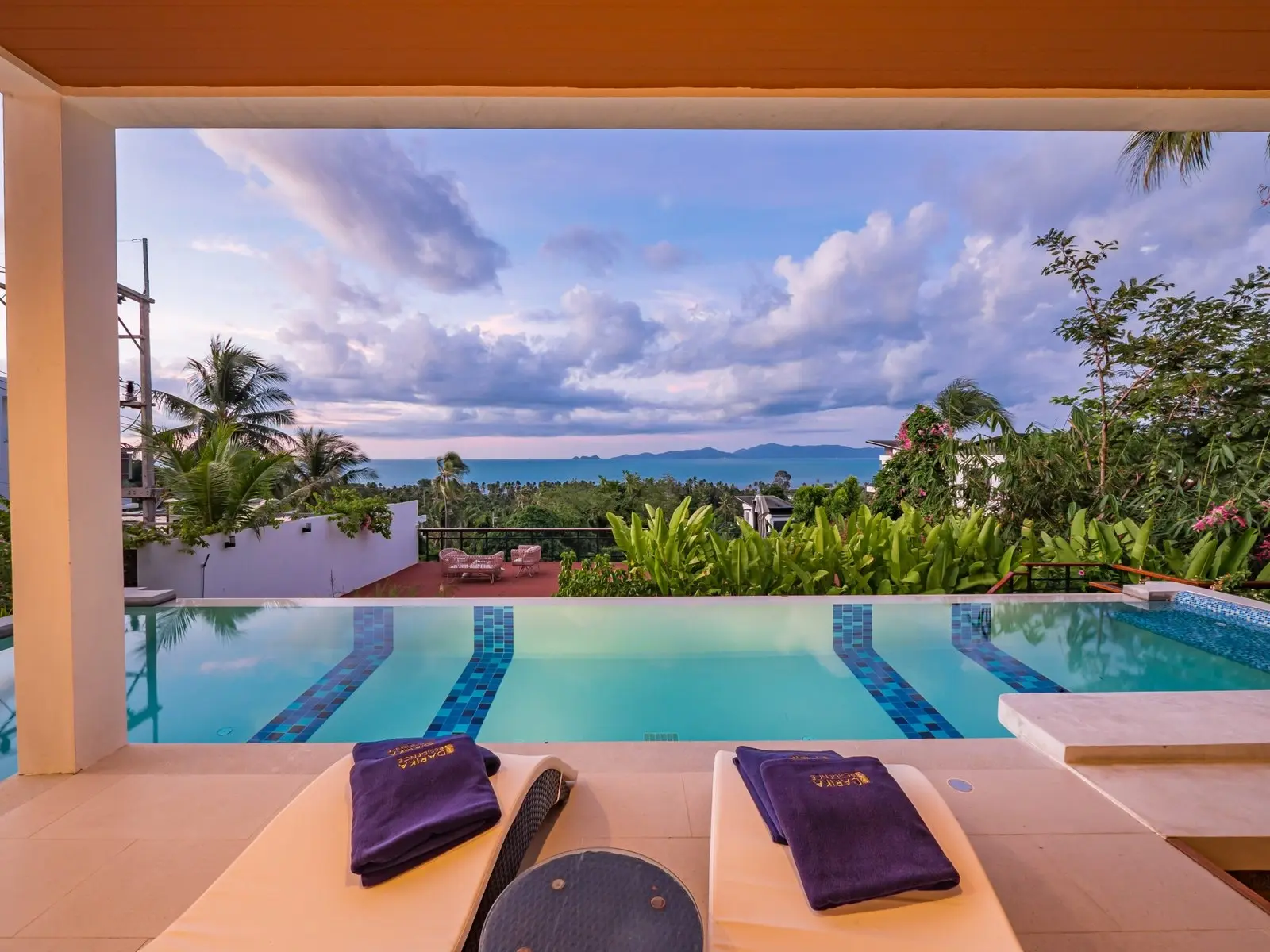 4-Bedroom Luxury Pool Villa with 180-degree ocean view