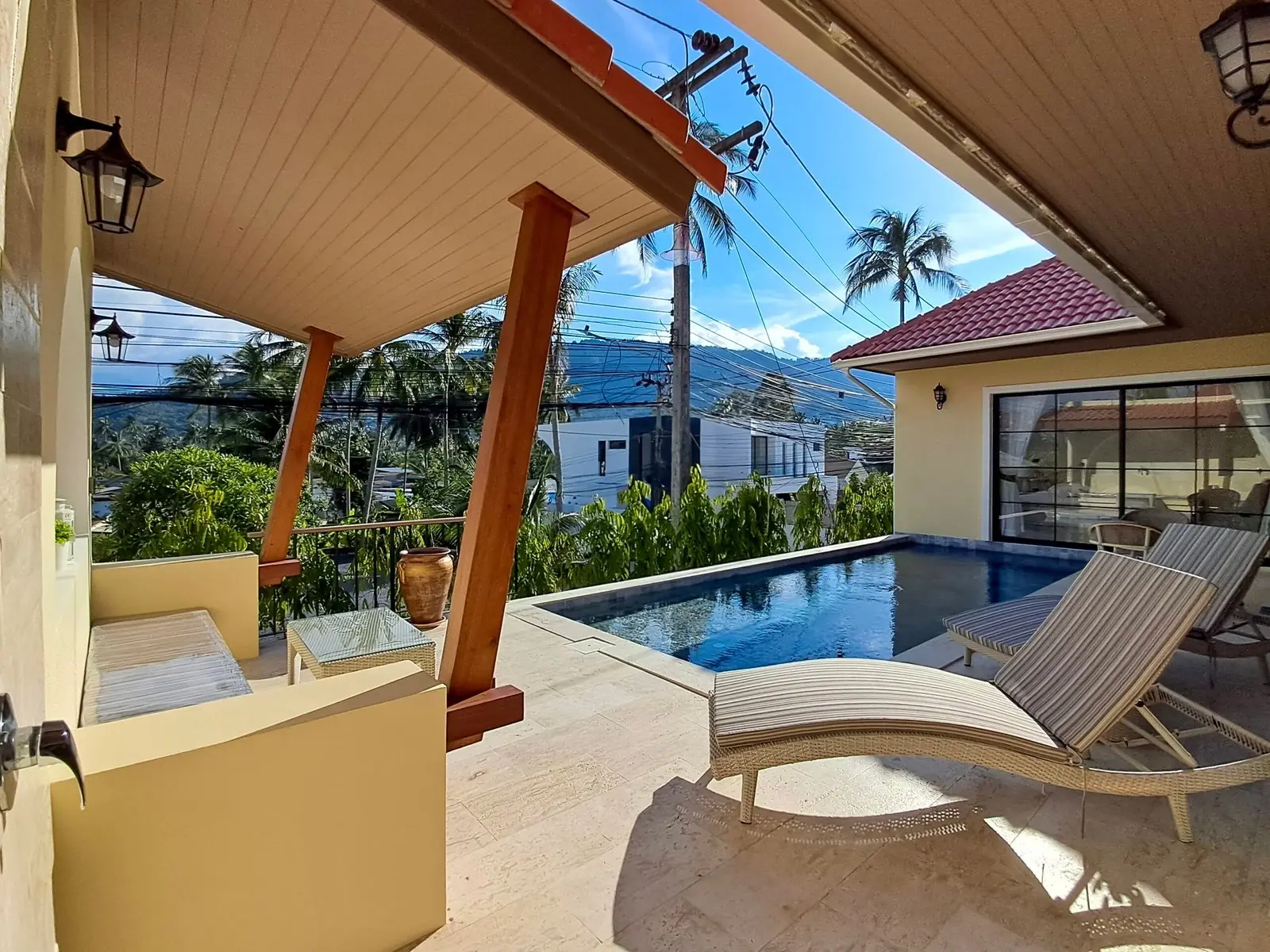 Offre exclusive sur plans : Derniers 2 terrains de villa de 2 chambres avec piscine et terrain à Lamai, Koh Samui