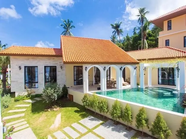 Offre exclusive sur plans : Derniers 2 terrains de villa de 2 chambres avec piscine et terrain à Lamai, Koh Samui