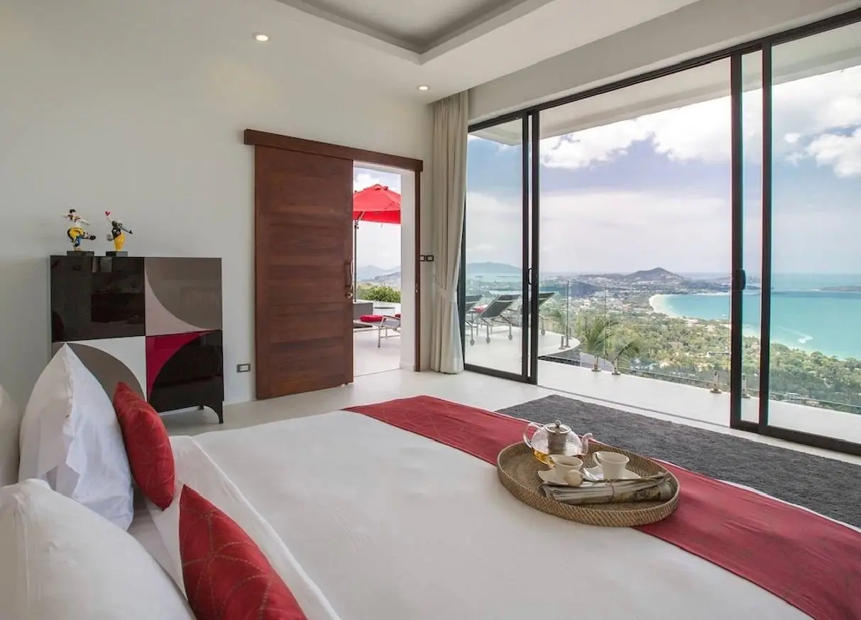 Villa de 7 chambres avec vue sur l'océan à Chaweng Noi, Samui