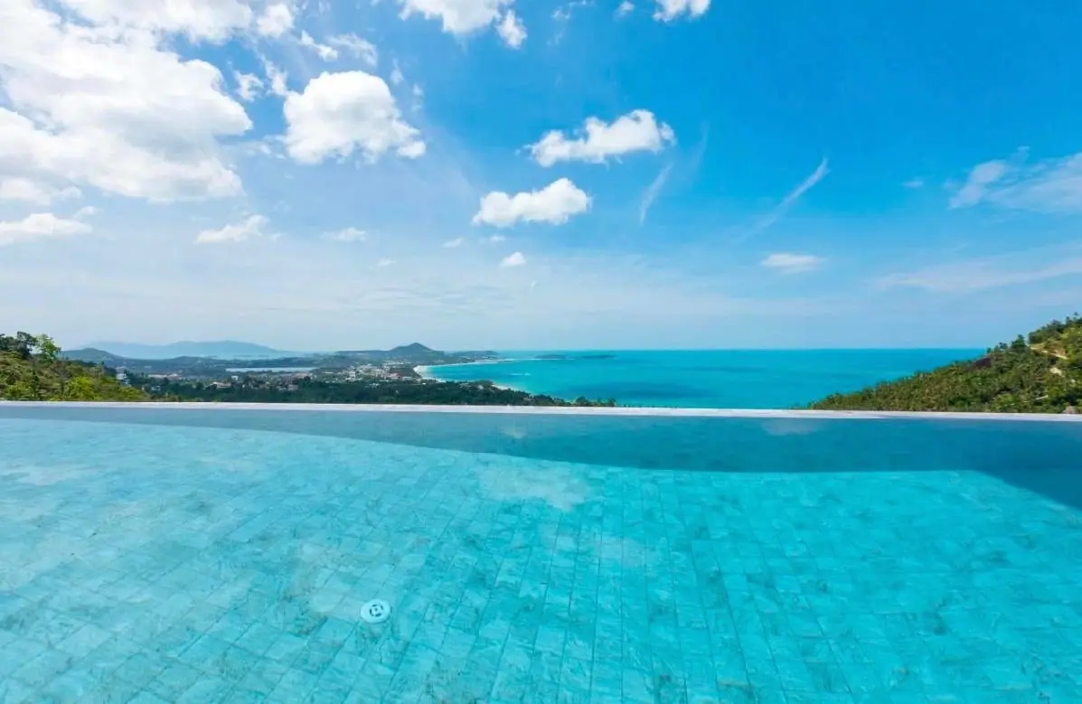 Villa de 7 chambres avec vue sur l'océan à Chaweng Noi, Samui