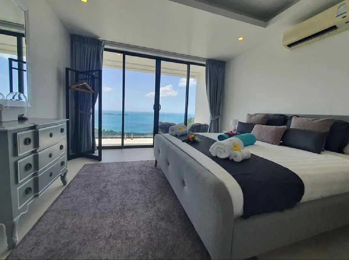 Villa de 7 chambres avec vue sur l'océan à Chaweng Noi, Samui