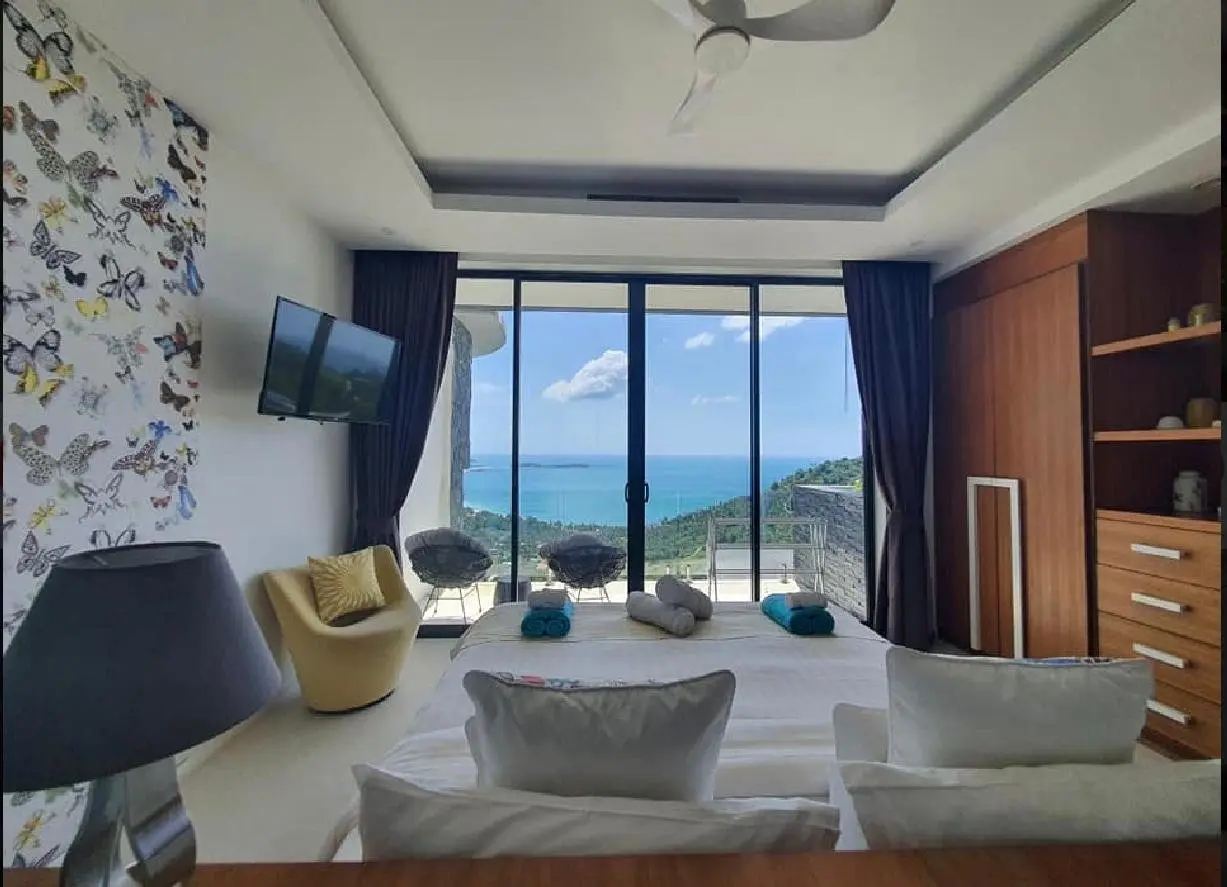 Villa de 7 chambres avec vue sur l'océan à Chaweng Noi, Samui