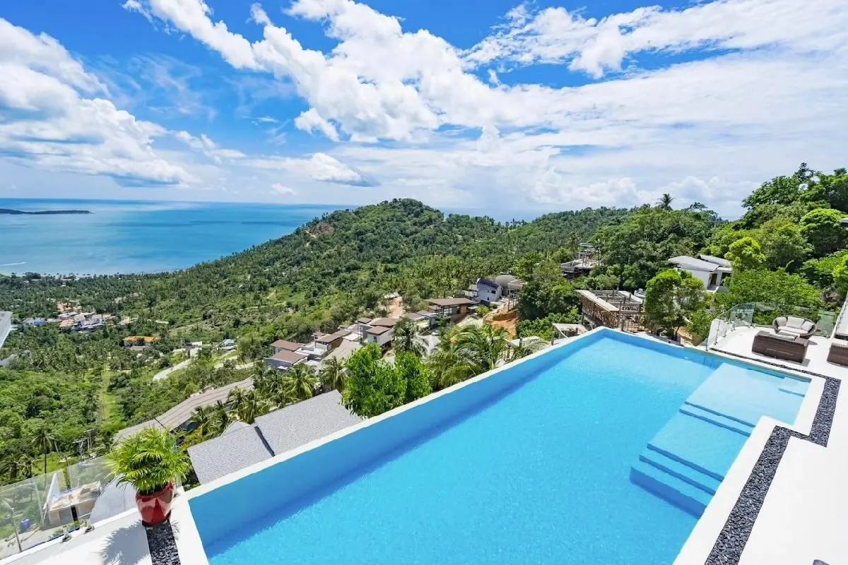 Villa de 7 chambres avec vue sur l'océan à Chaweng Noi, Samui