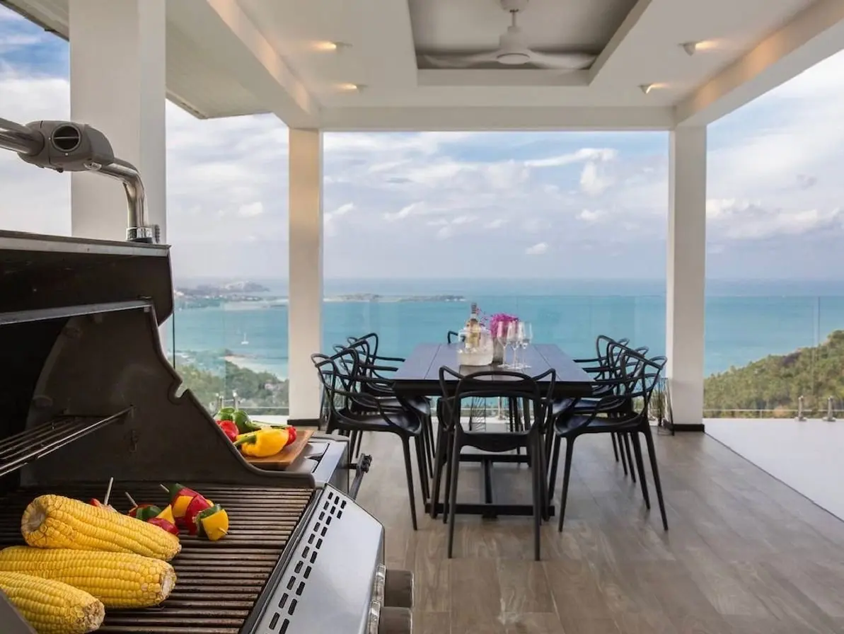 Villa de 7 chambres avec vue sur l'océan à Chaweng Noi, Samui