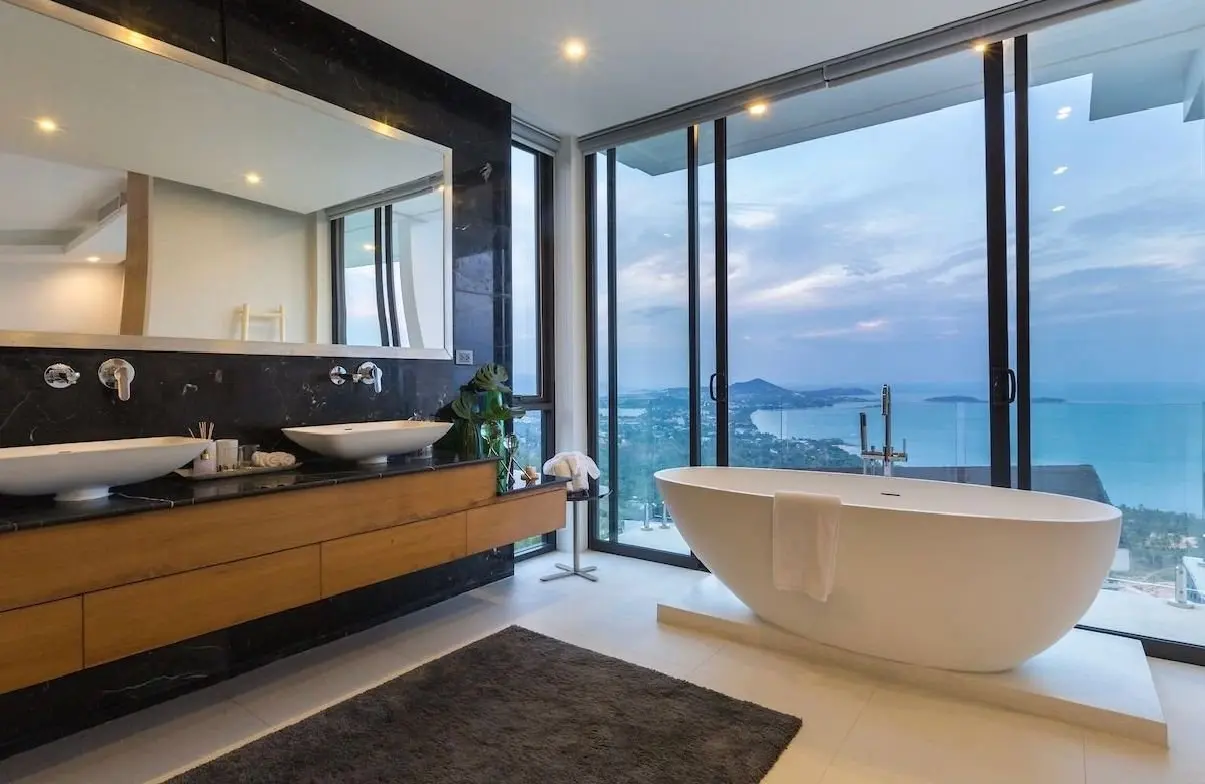 Villa de 7 chambres avec vue sur l'océan à Chaweng Noi, Samui