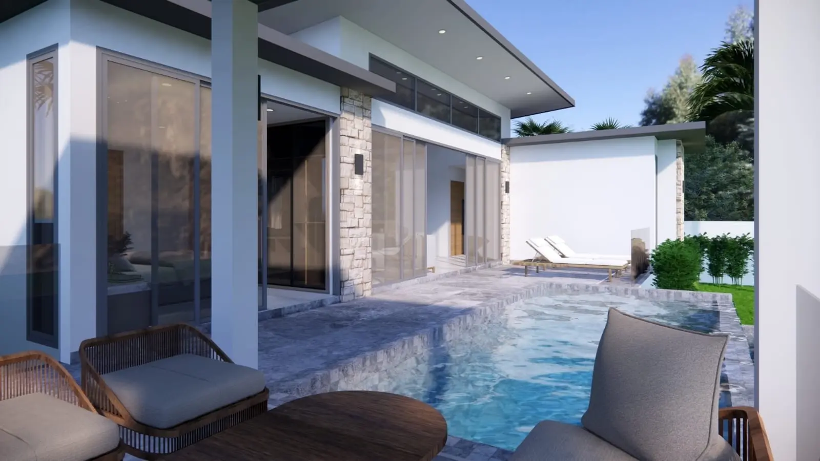 3-Bedroom Off Plan Pool Villa at Laemsor Koh Samui