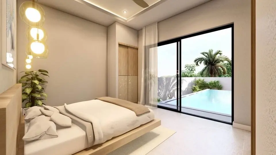 Projet hors plan de 3 chambres à Bophut Koh Samui