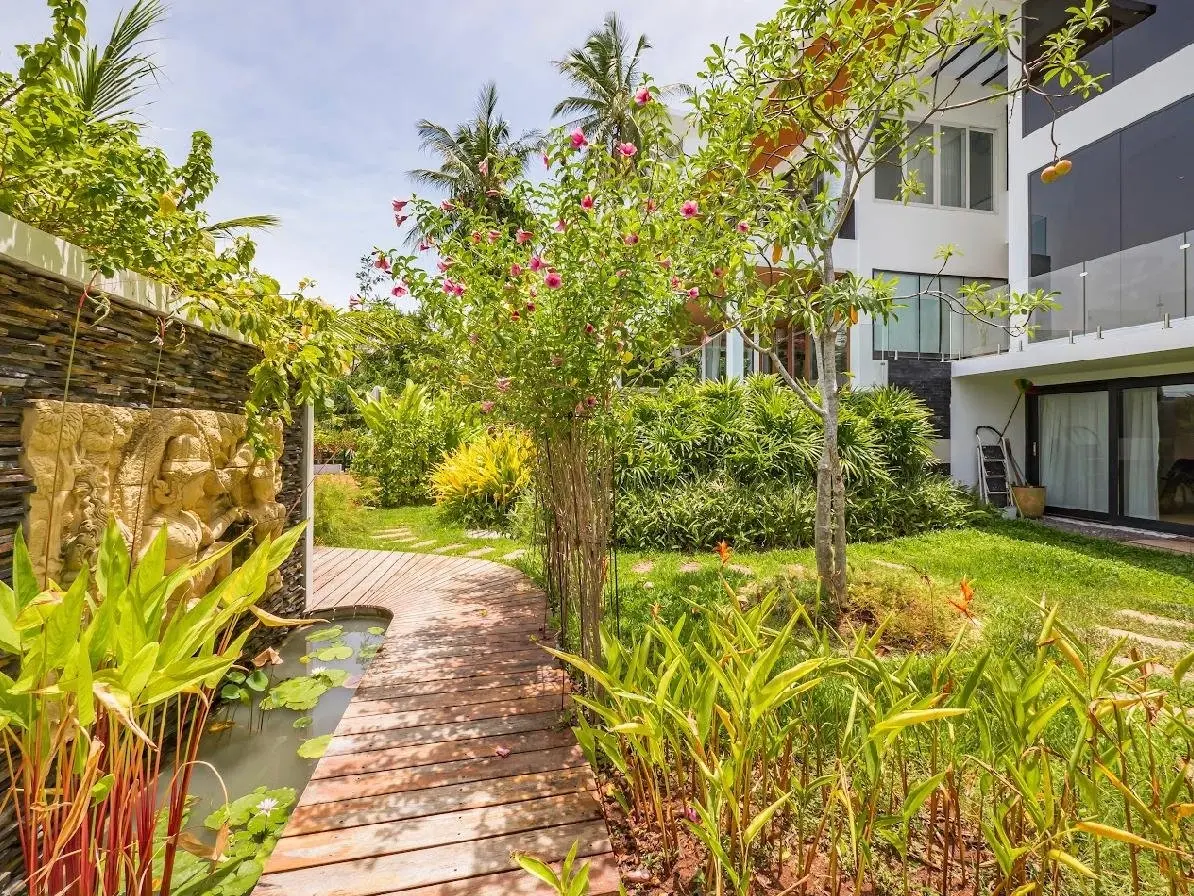 Villa de 4 chambres avec vue sur la mer à Bangpor Koh Samui