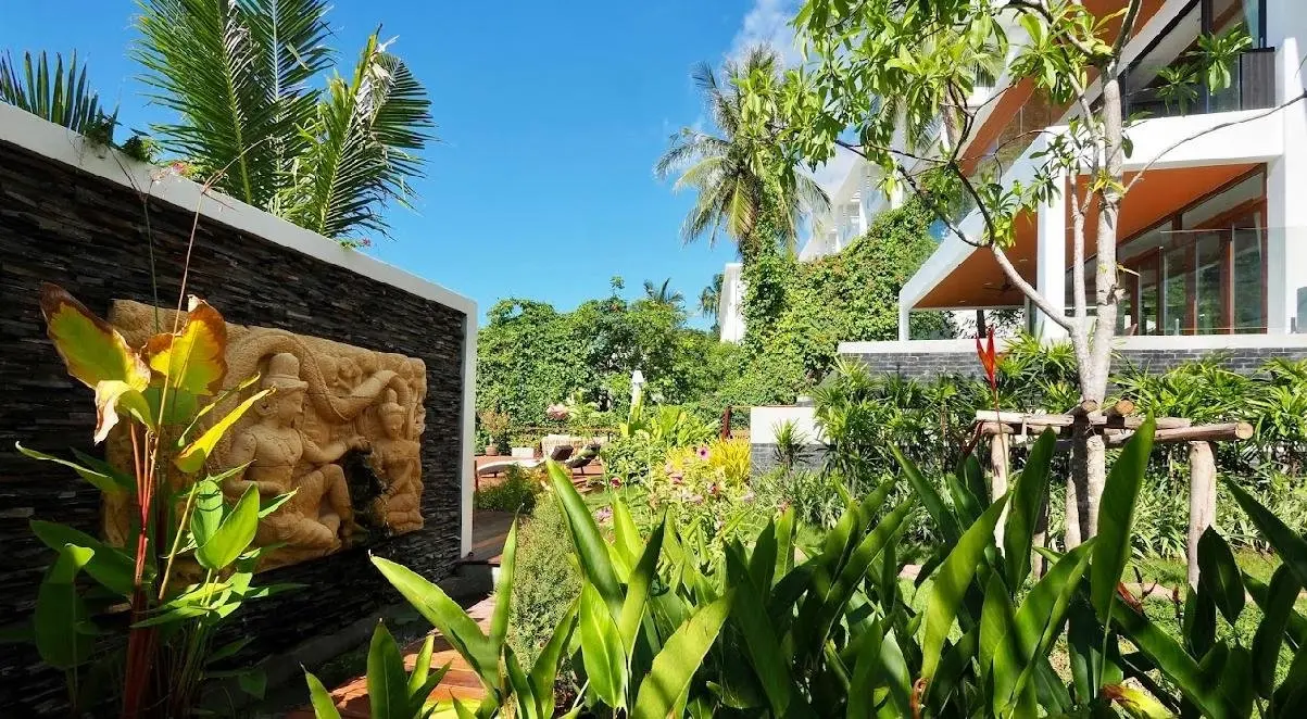 Villa de 4 chambres avec vue sur la mer à Bangpor Koh Samui