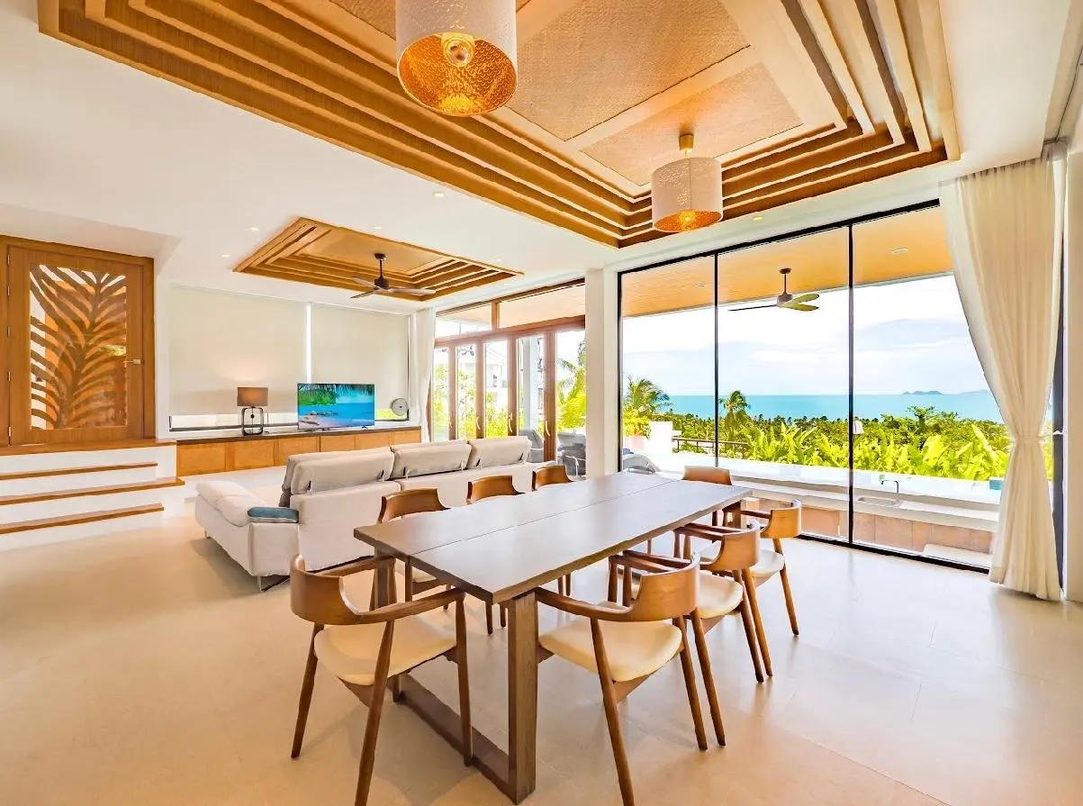 4 Bedroom Seaview Villa at Bangpor Koh Samui