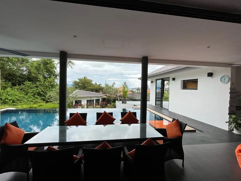 7-Bedroom Sea View Villa at Bangrak Koh Samui