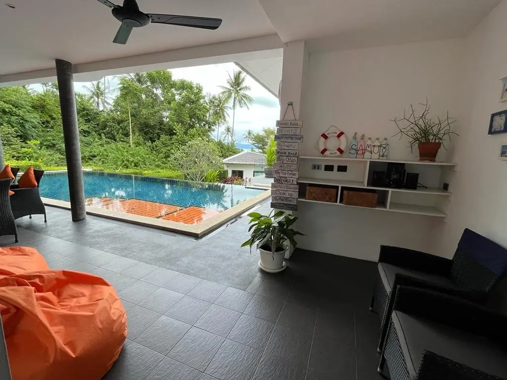 7-Bedroom Sea View Villa at Bangrak Koh Samui