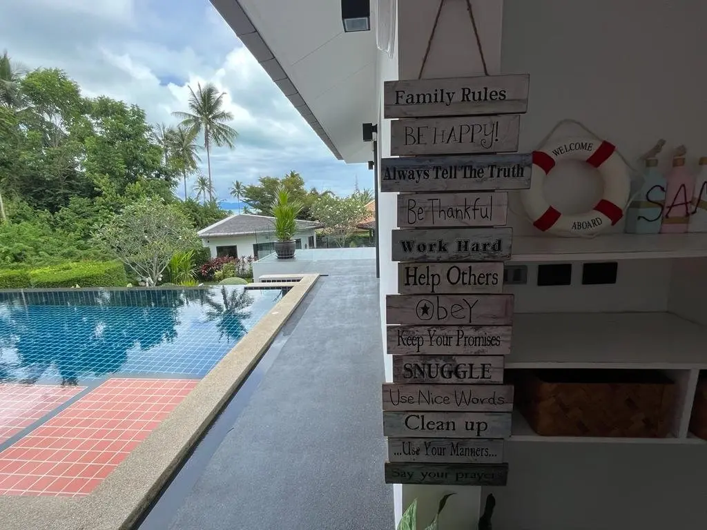 Villa avec vue sur la mer de 7 chambres à Bangrak Koh Samui