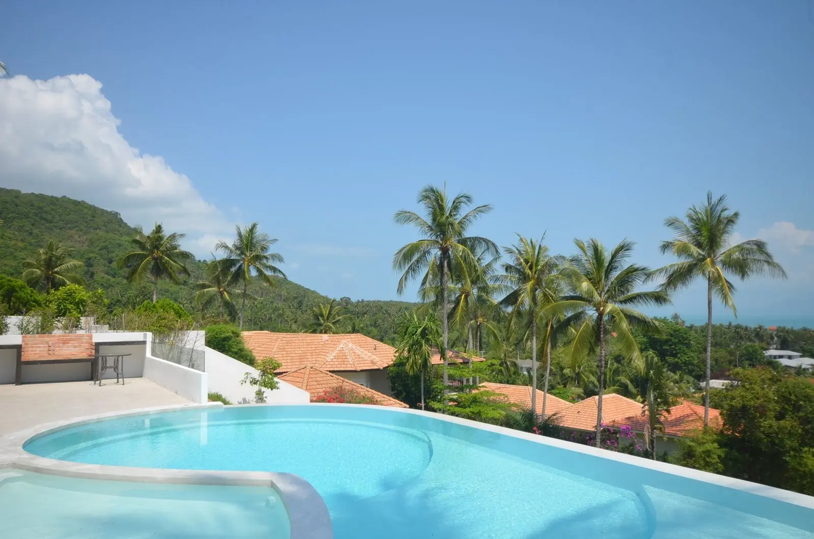 Villa avec 6 chambres, vue sur la mer et piscine à Bangrak Samui