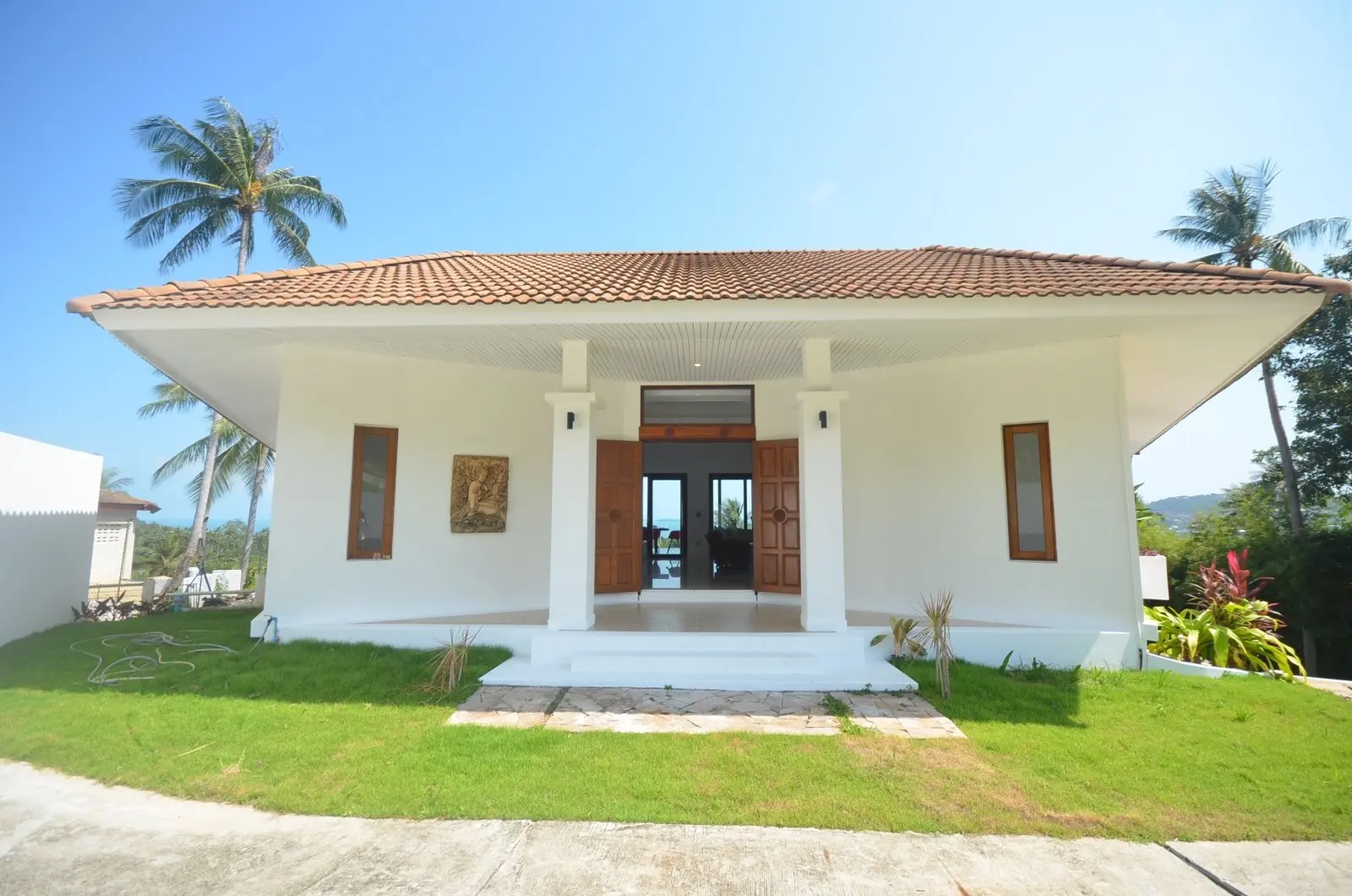 Villa avec 6 chambres, vue sur la mer et piscine à Bangrak Samui