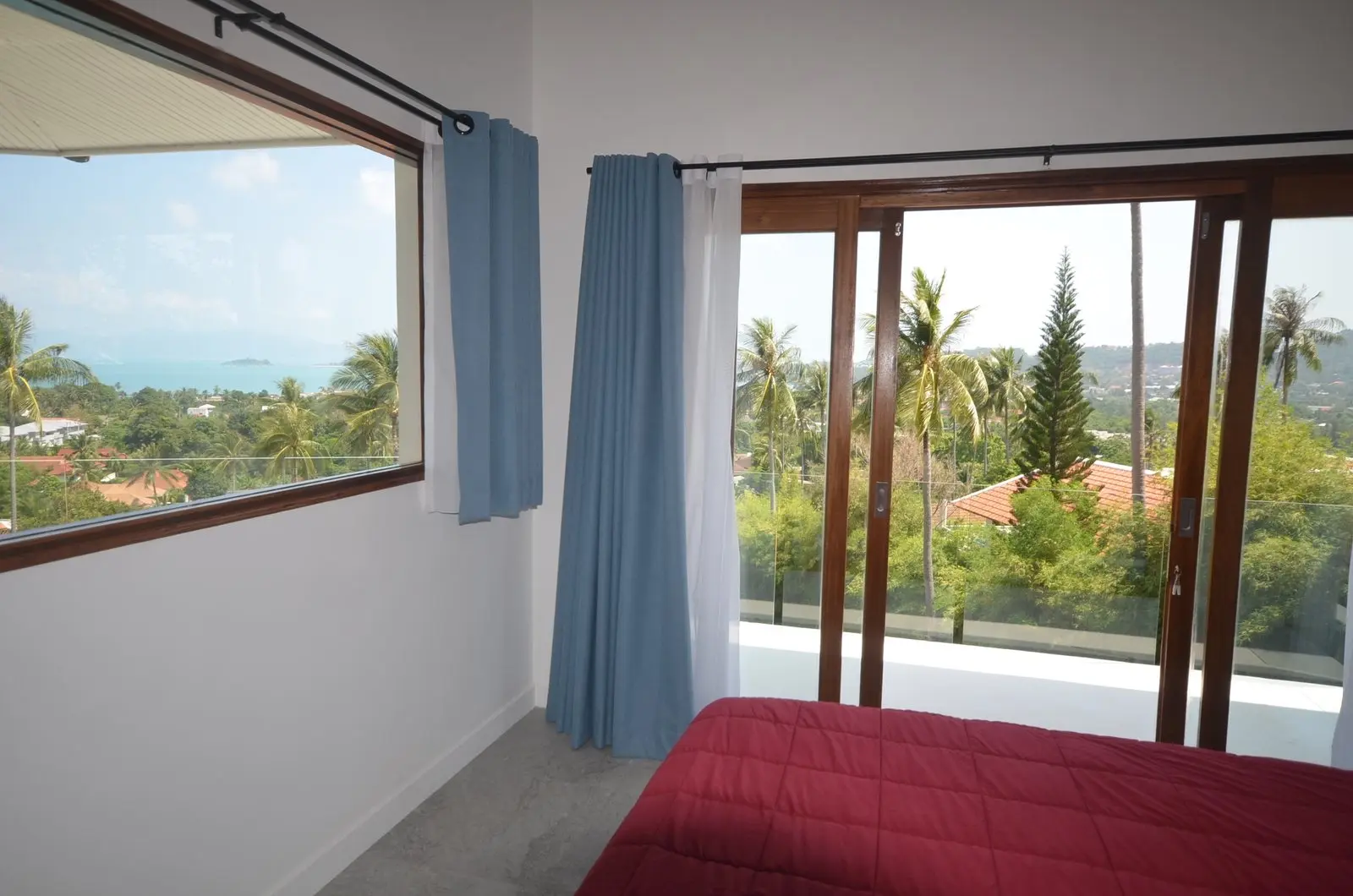 Villa avec 6 chambres, vue sur la mer et piscine à Bangrak Samui