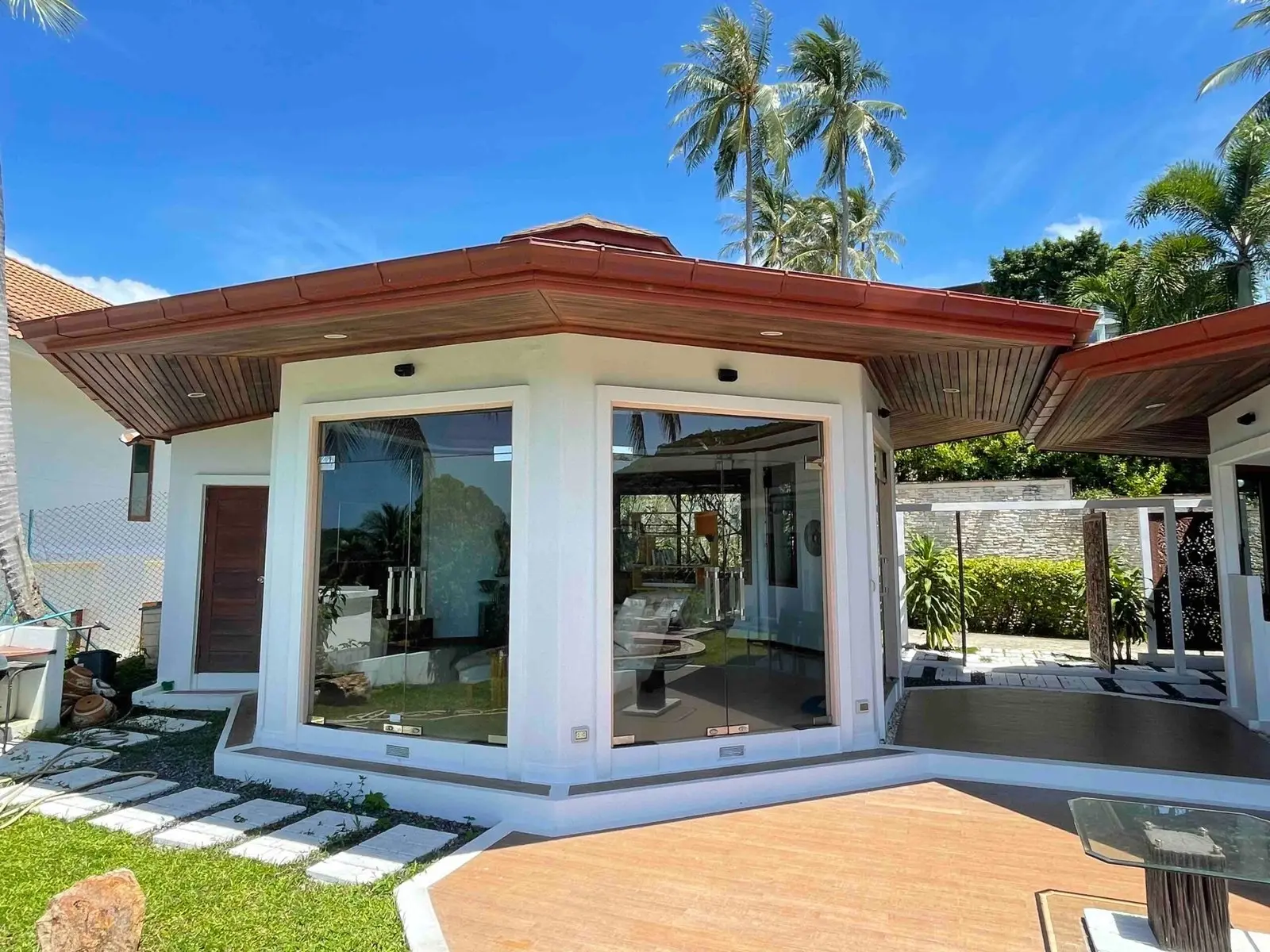 Villa Poll avec vue sur la mer de 5 chambres à Bangrak Samui