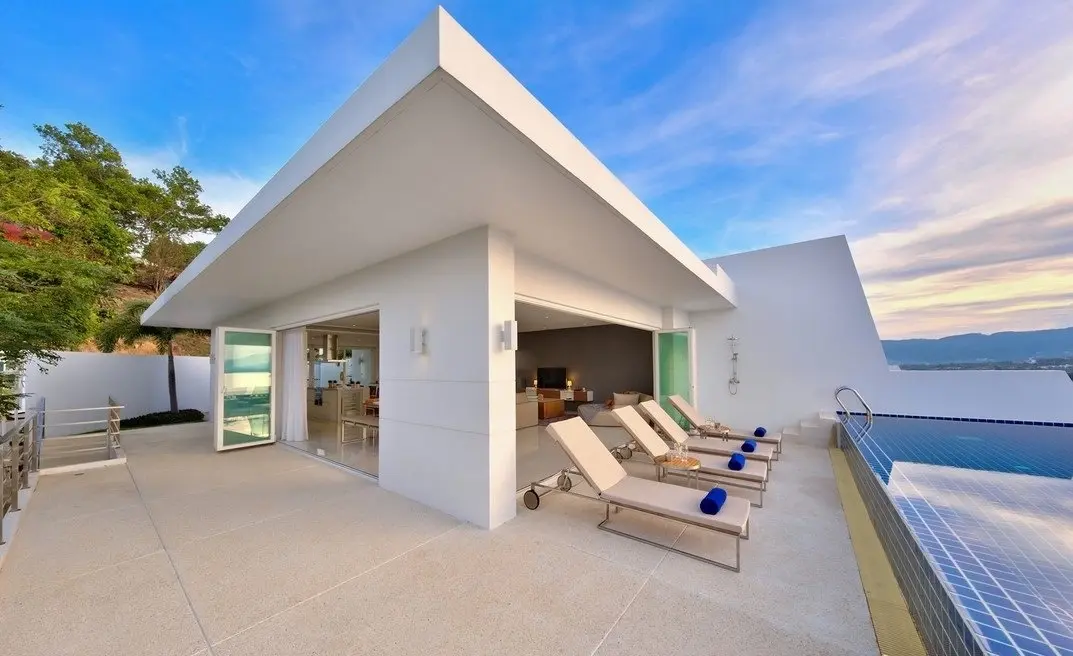 3-Bedroom Seaview Villa at Bangrak Koh Samui